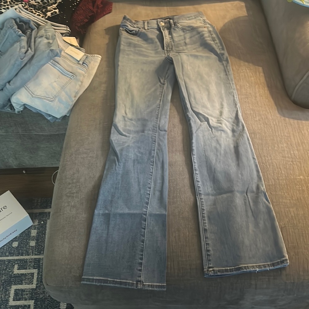 Express Jeans bootcut light wash